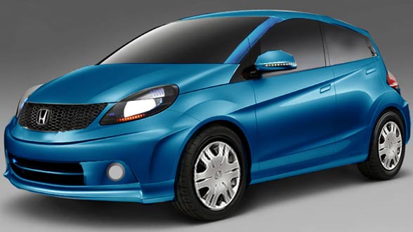 Honda Brio Front Honda Brio Front