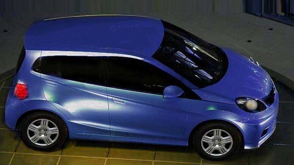 Honda Brio Side View Honda Brio Side View