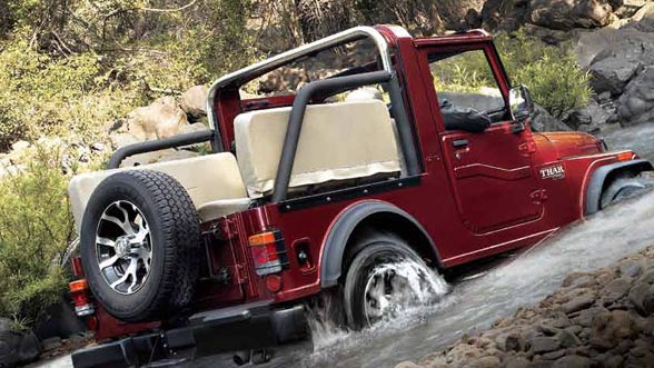 Mahindra Thar Back