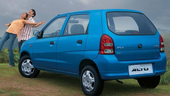 Maruti Alto BackView Maruti Alto BackView