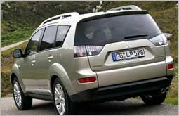 Mitsubishi Outlander Back View
