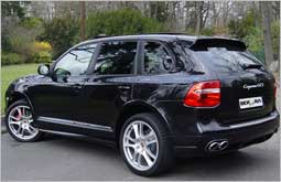 Porsche Cayenne Back View Porsche Cayenne Back View