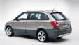 Skoda Fabia Back View Skoda Fabia Back View