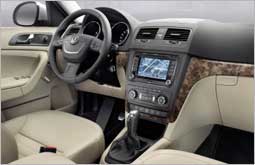 Skoda Yeti Interior