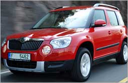 Skoda Yeti SUV Car