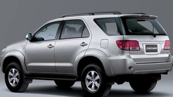 Toyota Fortuner Back Toyota Fortuner Back