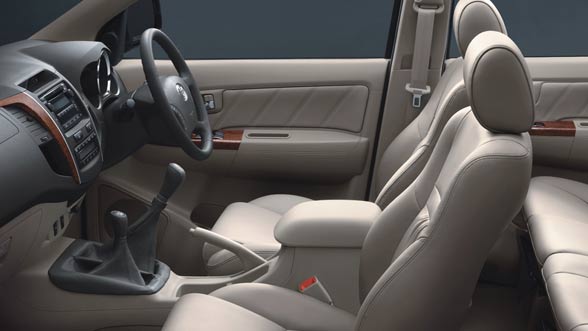Toyota Fortuner Interrior Toyota Fortuner Interrior