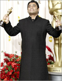 A.R. Rahman with Oscar Award Awards