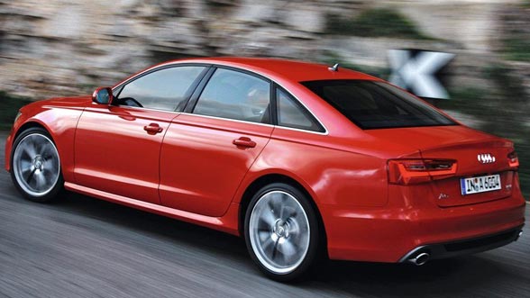 Audi A6 sideview Audi A6 sideview