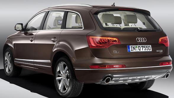 Audi Q7 Backview Audi Q7 Backview