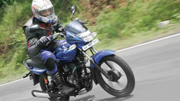 Bajaj Platina Front Bajaj Platina Front
