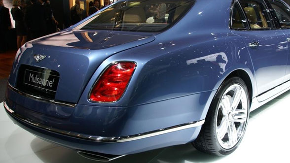 Bentley Mulsanne Backview Bentley Mulsanne Backview