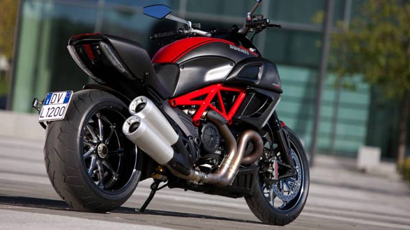 Ducati Diavel Back Ducati Diavel Back