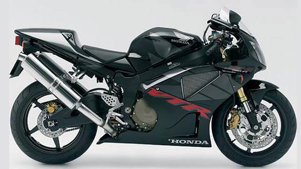 Honda VTR Black Honda VTR Black
