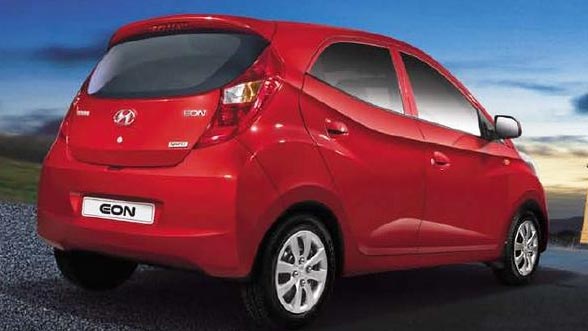 Hyundai EON Backview Hyundai EON Backview