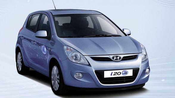 Hyundai i20 Front View Hyundai i20 Front View