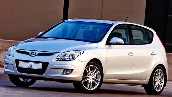 Hyundai i30 Front View Hyundai i30 Front View