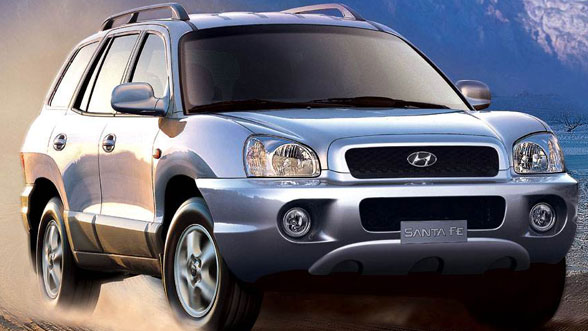 Hyundai Santa Fe Frontview Hyundai Santa Fe Frontview