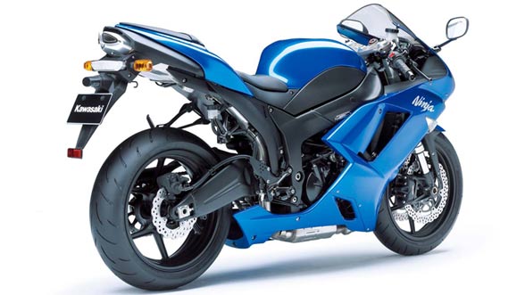 Kawasaki Ninja 250 Back Kawasaki Ninja 250 Back