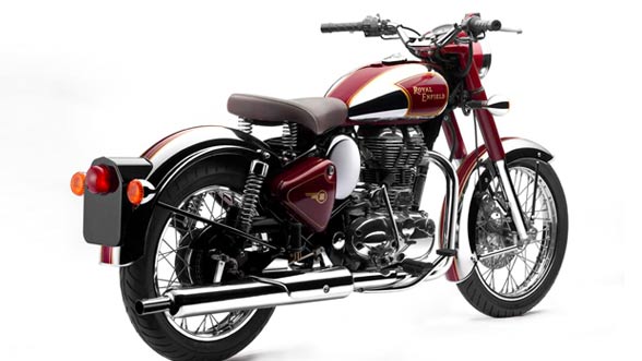 Royal Enfield Fury 500 Back Royal Enfield Fury 500 Back