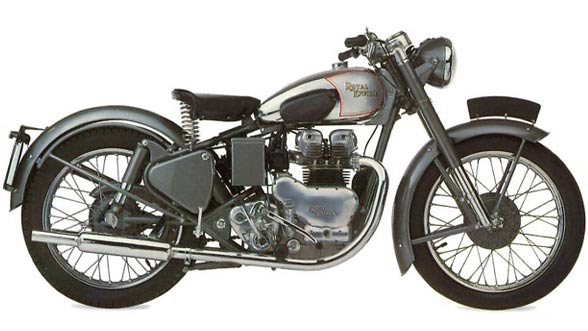 Royal Enfield Fury 500 Side Royal Enfield Fury 500 Side