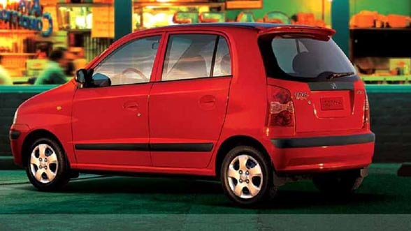 Hyundai Santro Xing Back View Hyundai Santro Xing Back View
