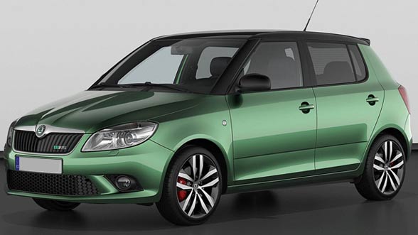 Skoda Fabia Front View Skoda Fabia Front View