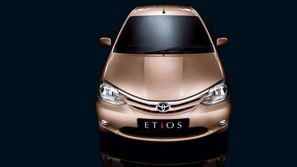 Toyota Etios Front Toyota Etios Front