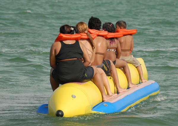 Banana Boat riding