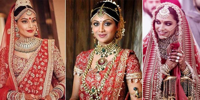Blushing Bollywood Brides and Their Wedding Looks