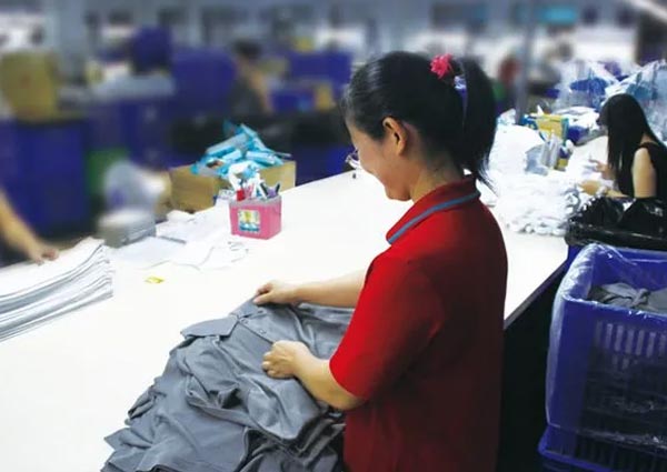 Inspection of Garments