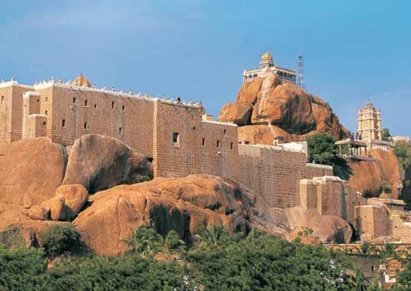 Trichy Rock Fort Temple Caves