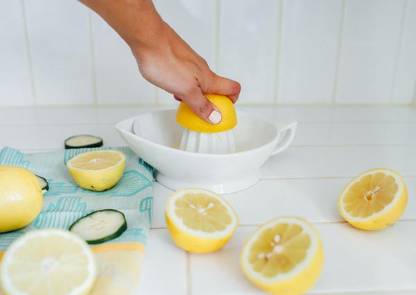 Lemon Face Scrub for Blackheads