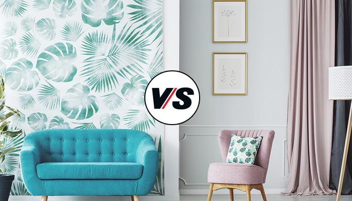 Wallpaper VS. Paint – Everything You Need to Know with Pros and Cons