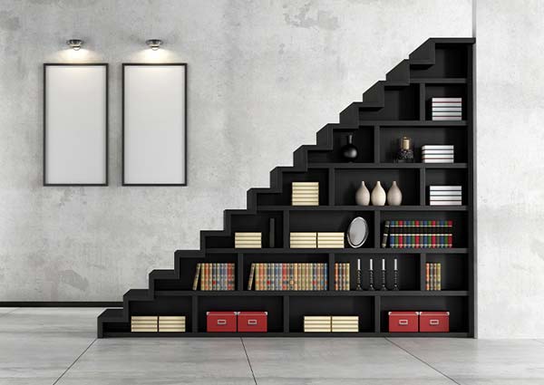 Stairway Bookshelf