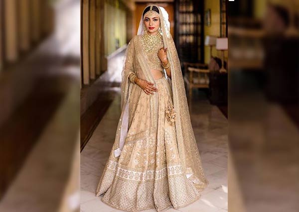 neutral shades lehenga