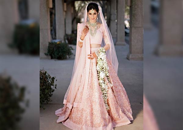 pastel shades lehenga