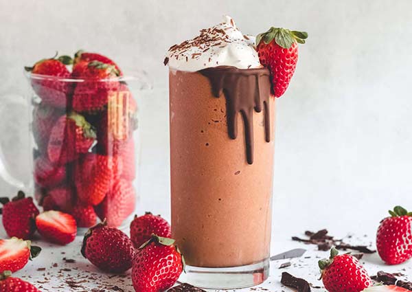 Fruit Chocolate Smoothie