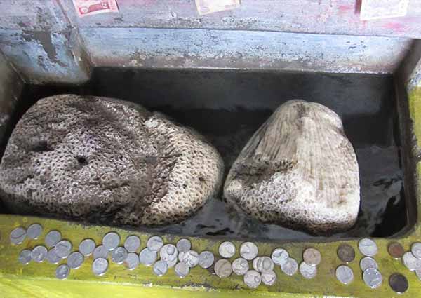 floating stones of rameshwaram temple tamil nadu